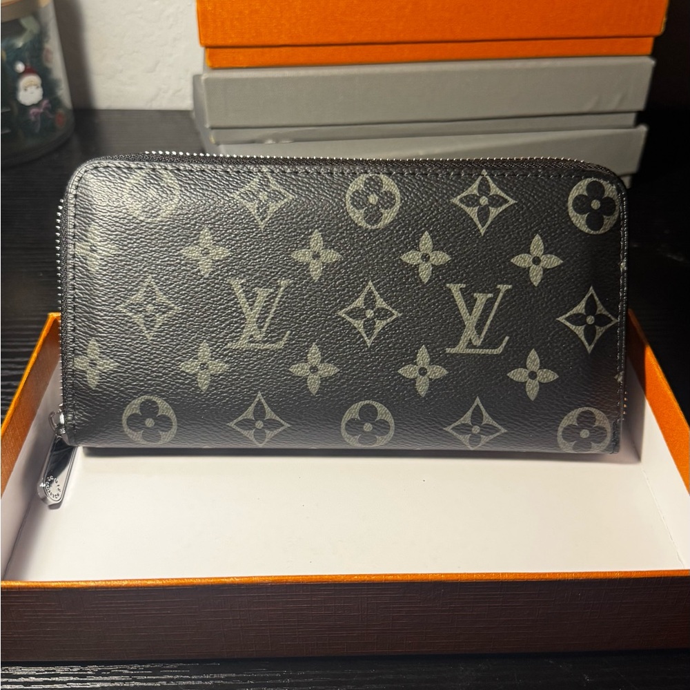 Black LV wallet
